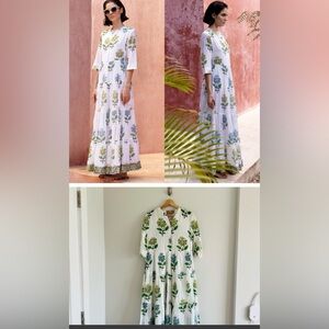 Maxi dress 1/4 sleeve